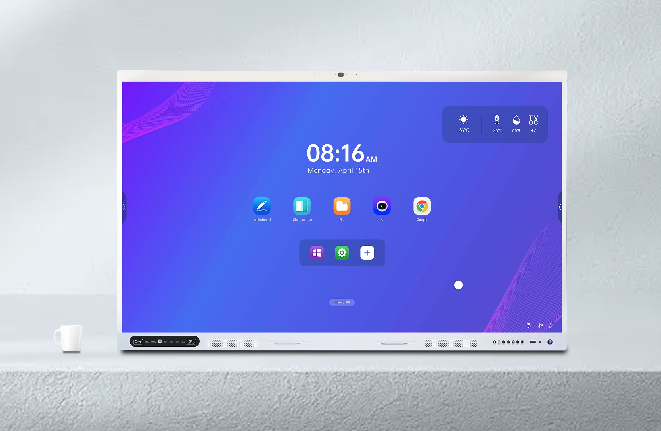 INT'L TECH RK3588 AI Smart Board interactive flat panel